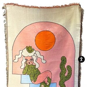 SANTA FE WOVEN BLANKET